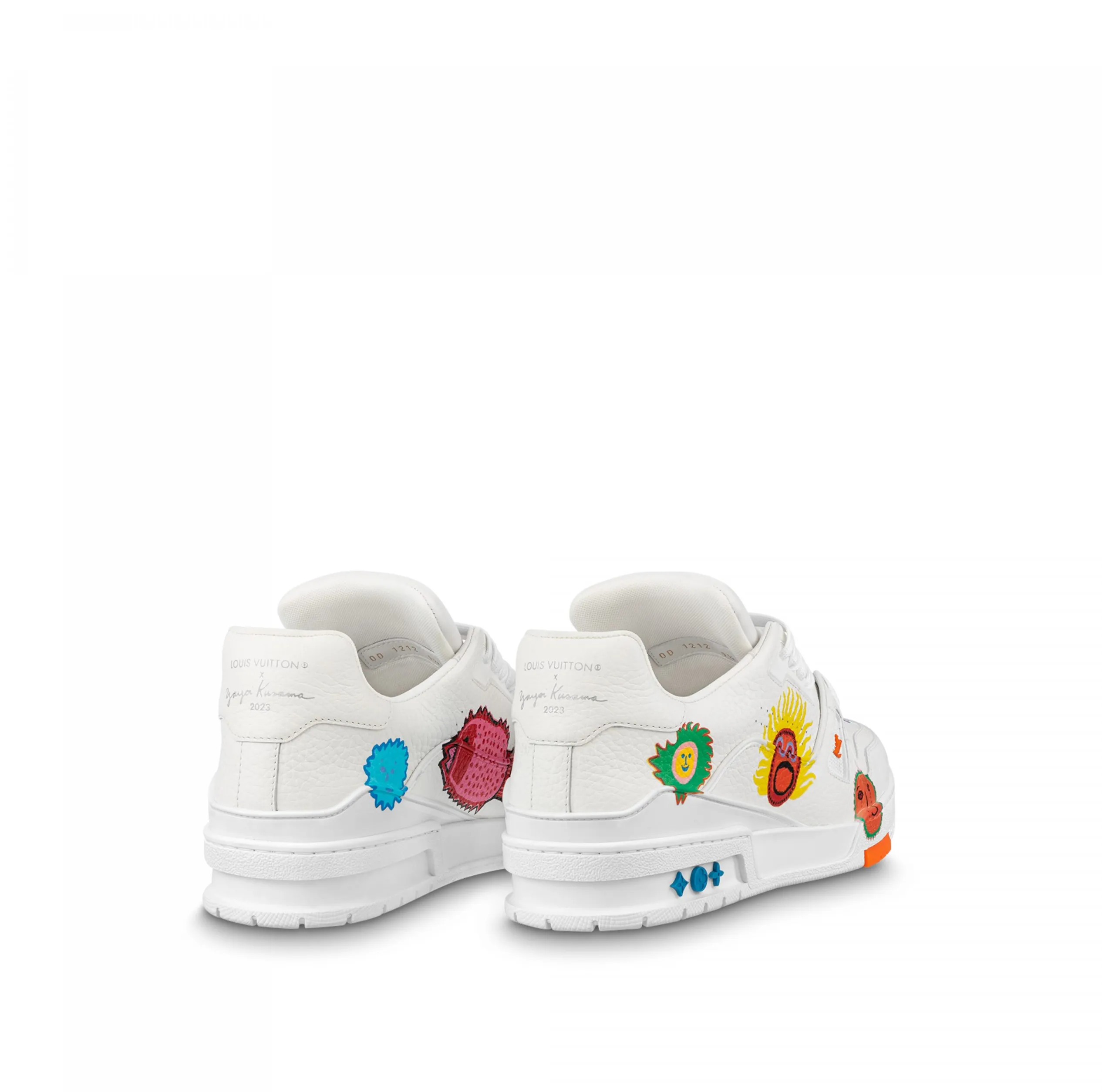 Jimmy choo shoes store Bagsaaa Trainer Sneaker LV x YK LV White 1ABD39