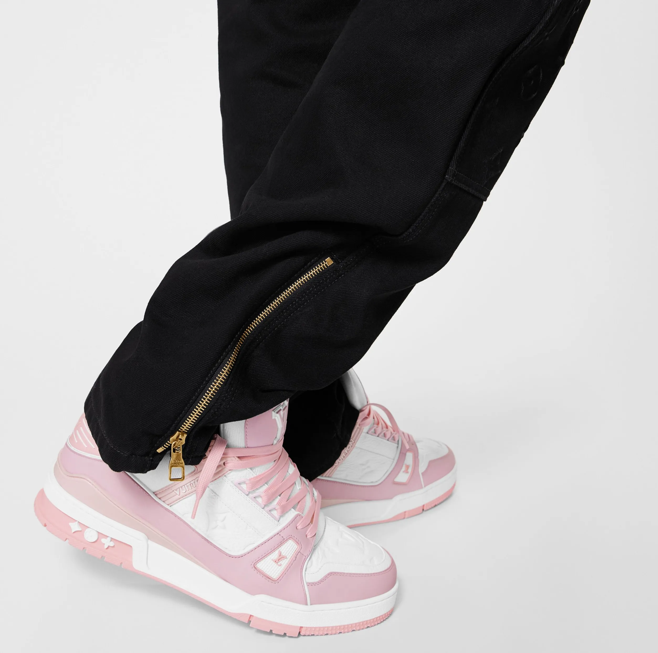 Replica ysl bags Bagsaaa Trainer Sneaker Pink White 1ABOEI