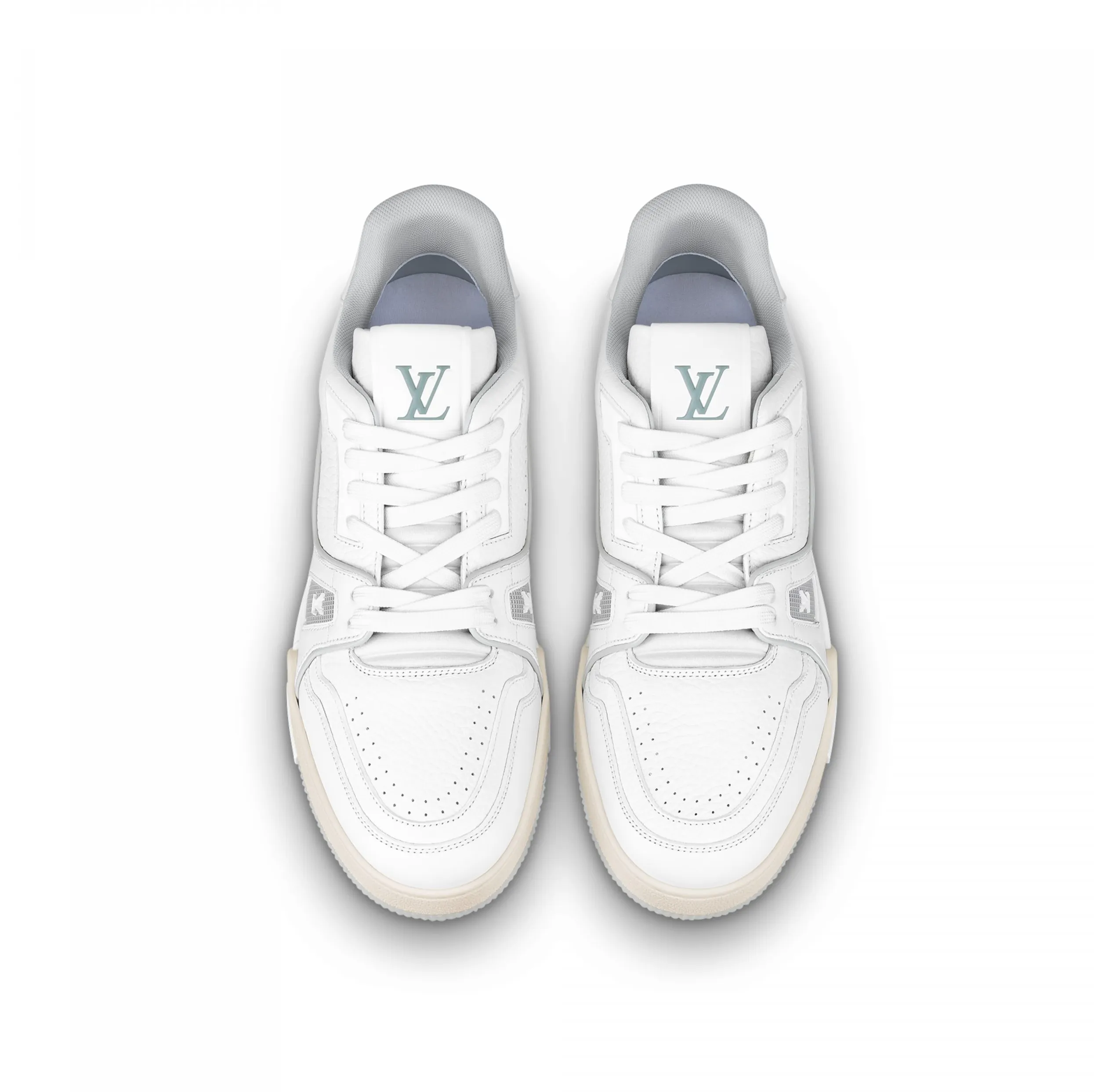 Balenciaga shoes replica Bagsaaa Trainer Sneaker White Iridescent 1A8WAV