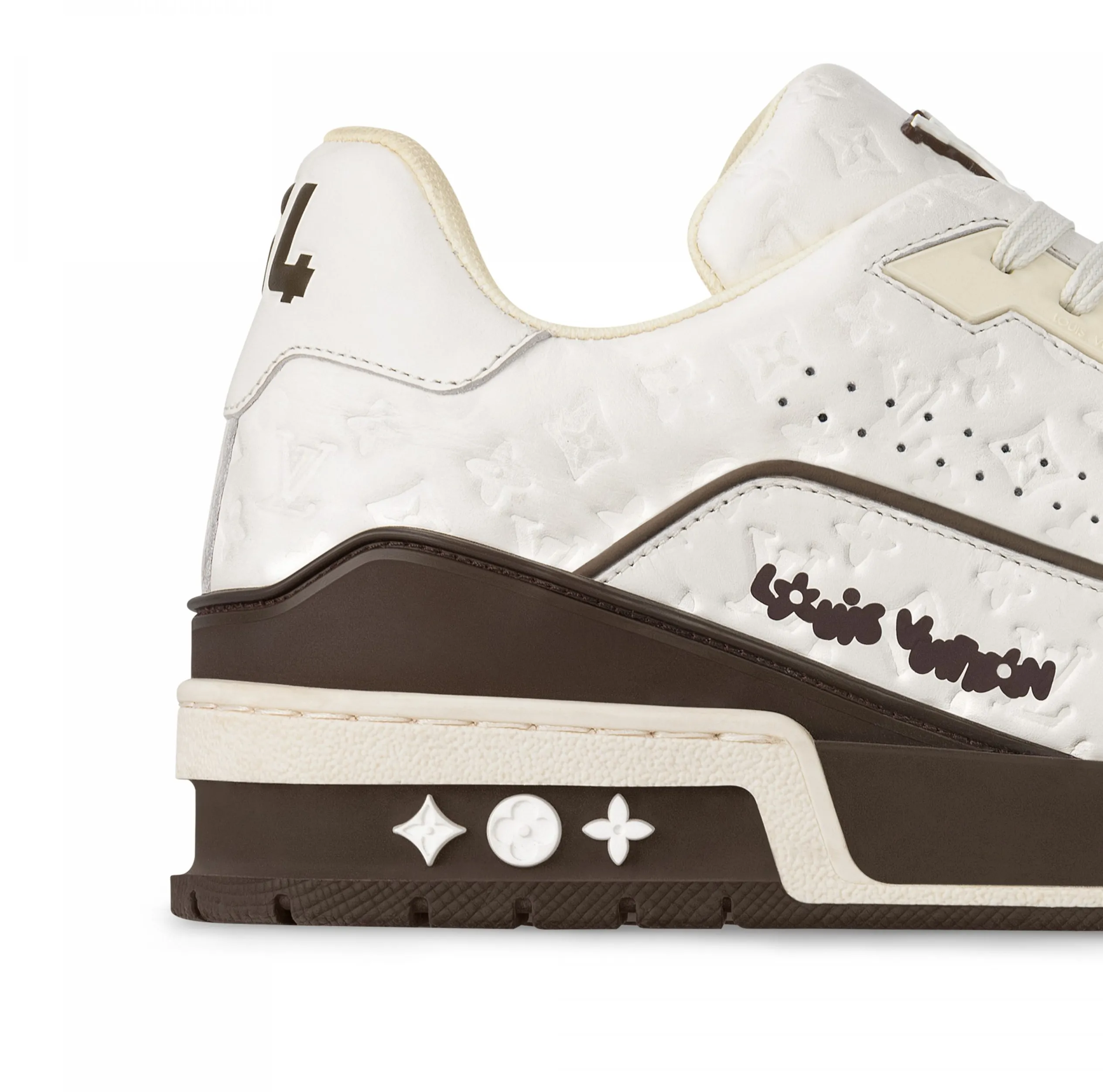 Ralph lauren polo replica Bagsaaa X Tyler 1ACR5L LV Trainer Sneaker White