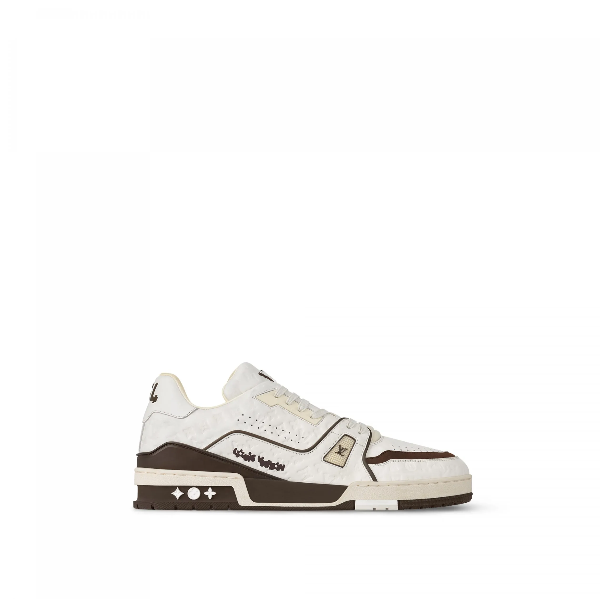 Bagsaaa X Tyler 1ACR5L LV Trainer Sneaker White