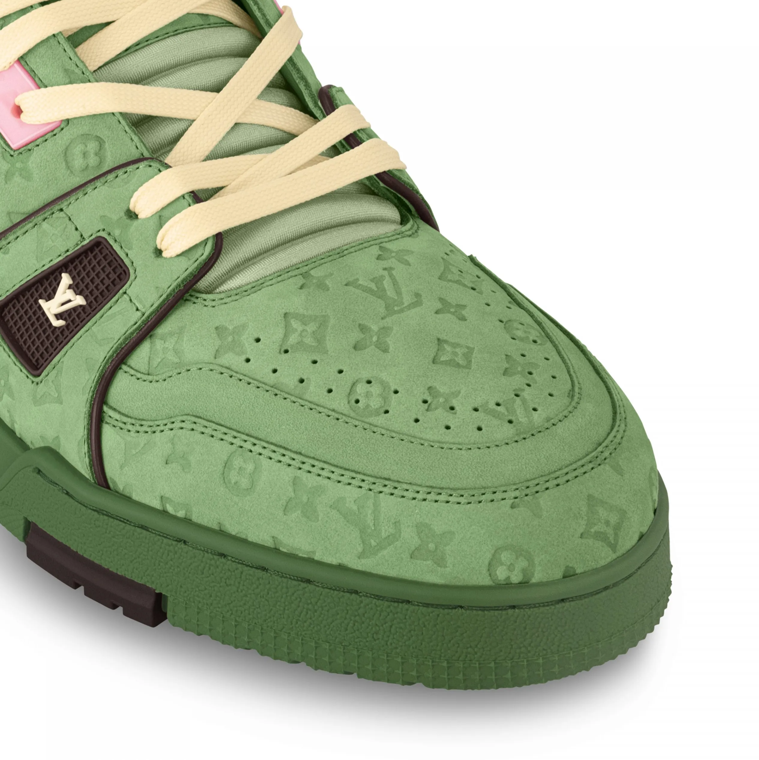 Replica shop Bagsaaa X Tyler 1ACR6H LV Trainer Sneaker Green