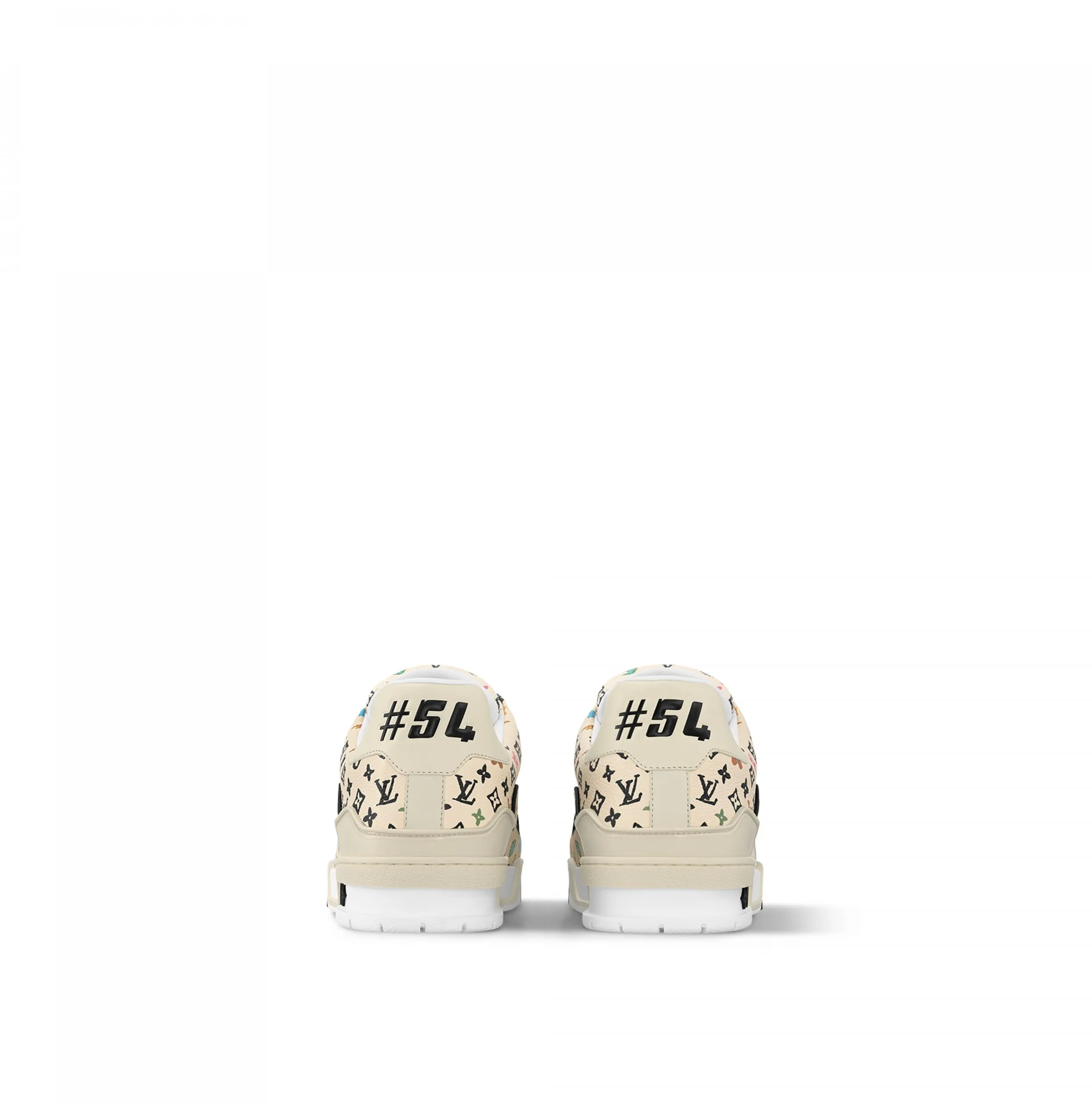 Iv belts replica Bagsaaa X Tyler 1ACXBX LV Trainer Sneaker Beige