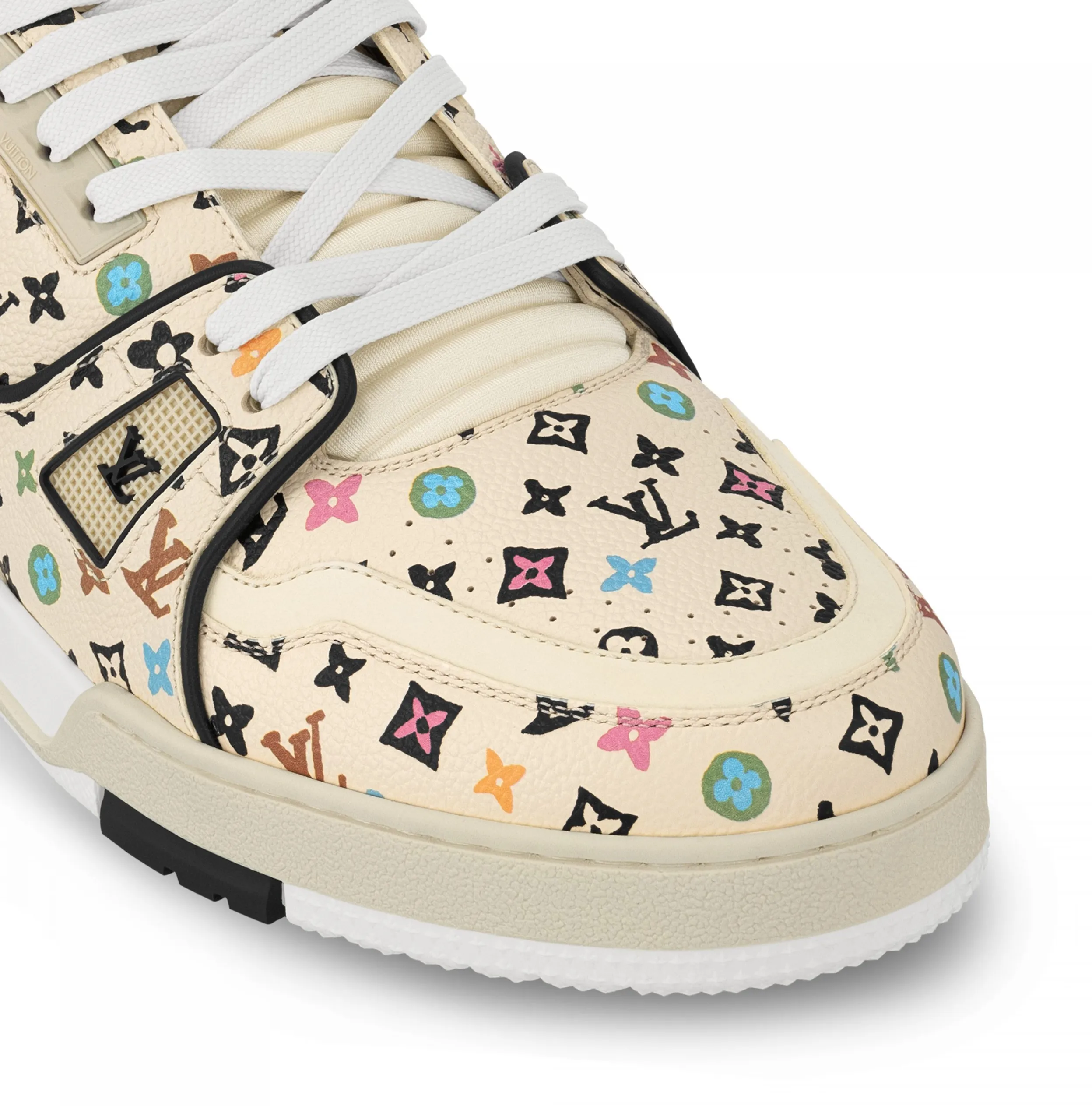 Iv belts replica Bagsaaa X Tyler 1ACXBX LV Trainer Sneaker Beige
