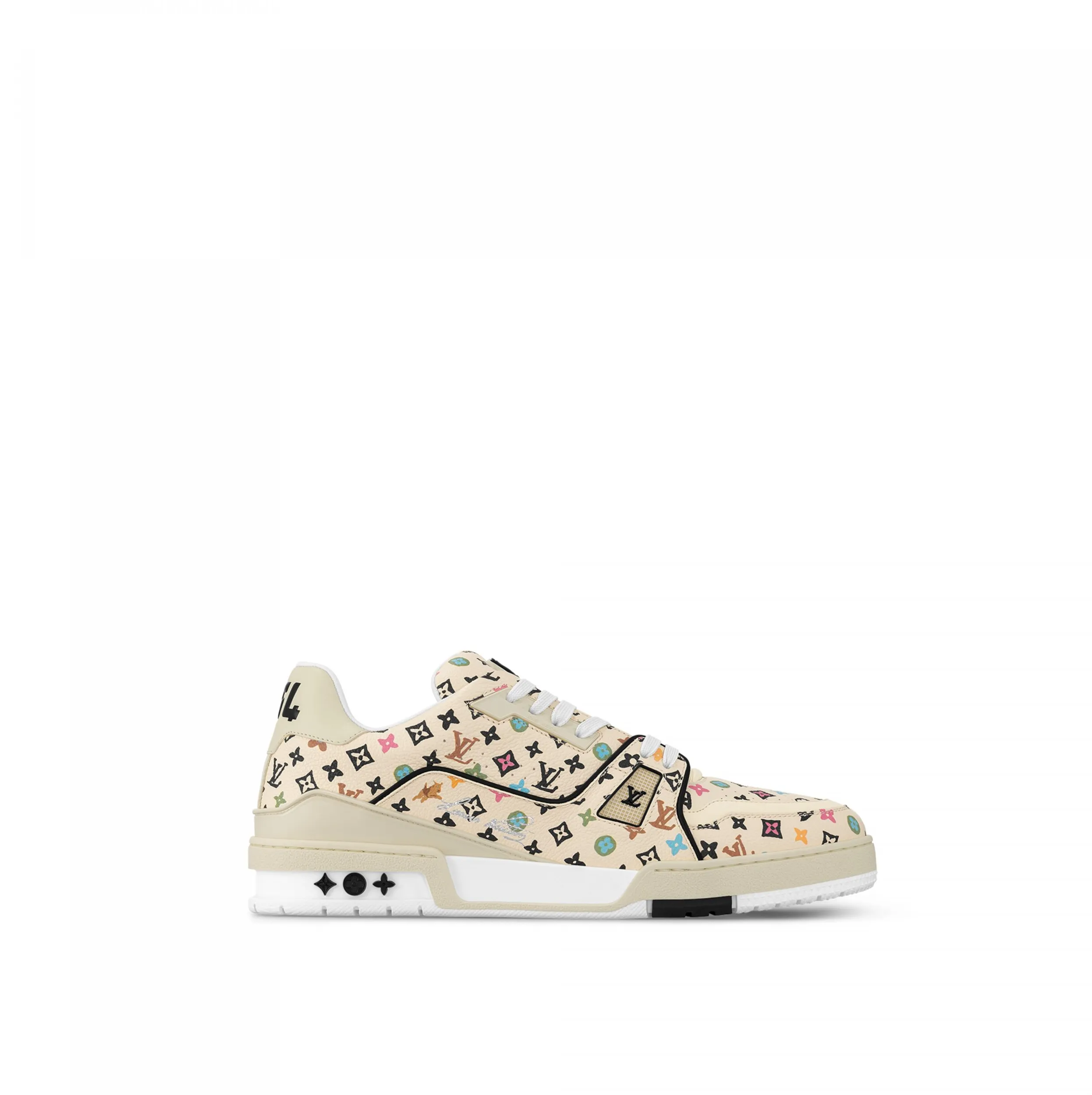 Bagsaaa X Tyler 1ACXBX LV Trainer Sneaker Beige
