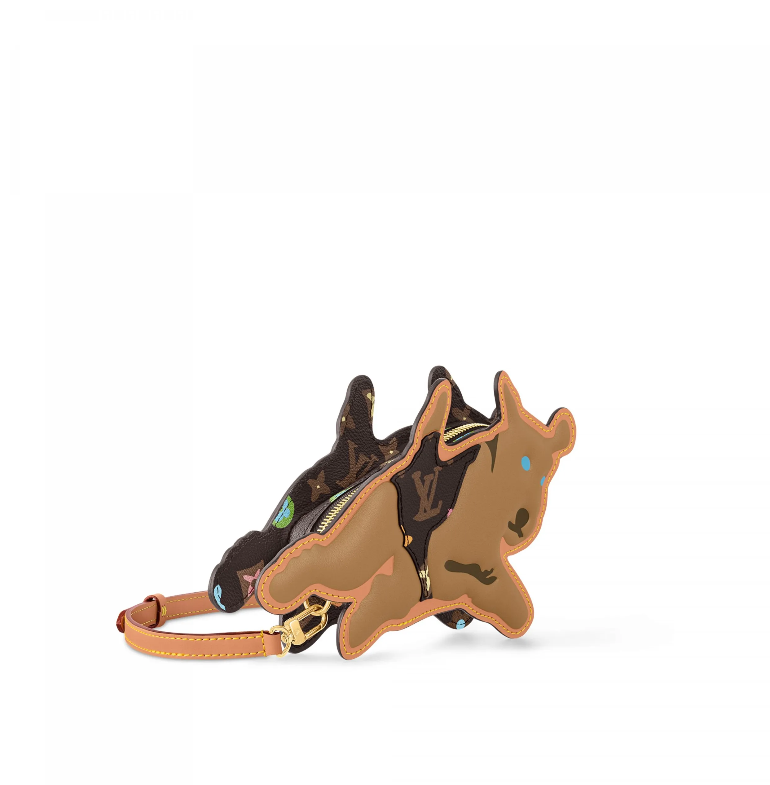 Shop shoulder bags Bagsaaa X Tyler M83342 Dog On Strap Chocolate