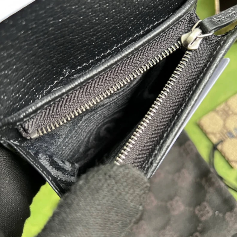 Replica bag Hacker Car Balenciaga x Gucci Hacker Card Case Wallet Black