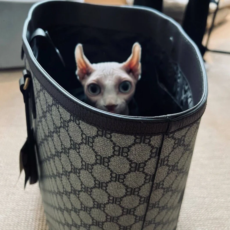 Replica bags lv Tote Bag Balenciaga x Gucci Hacker Graffiti Large Tote Bag