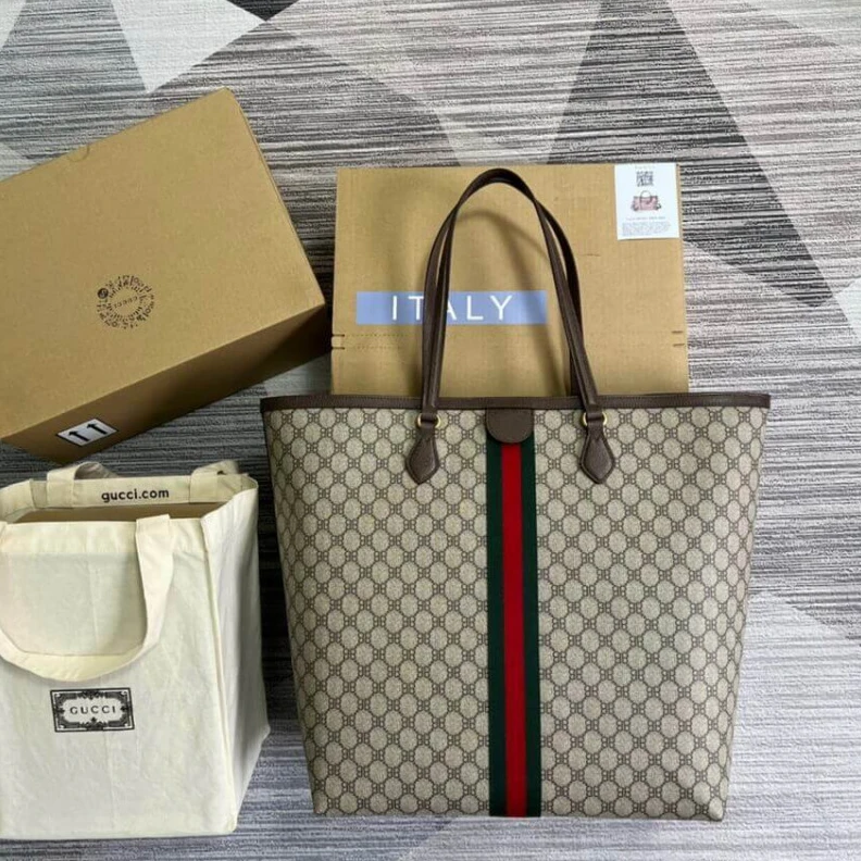 Replica bags lv Tote Bag Balenciaga x Gucci Hacker Graffiti Large Tote Bag