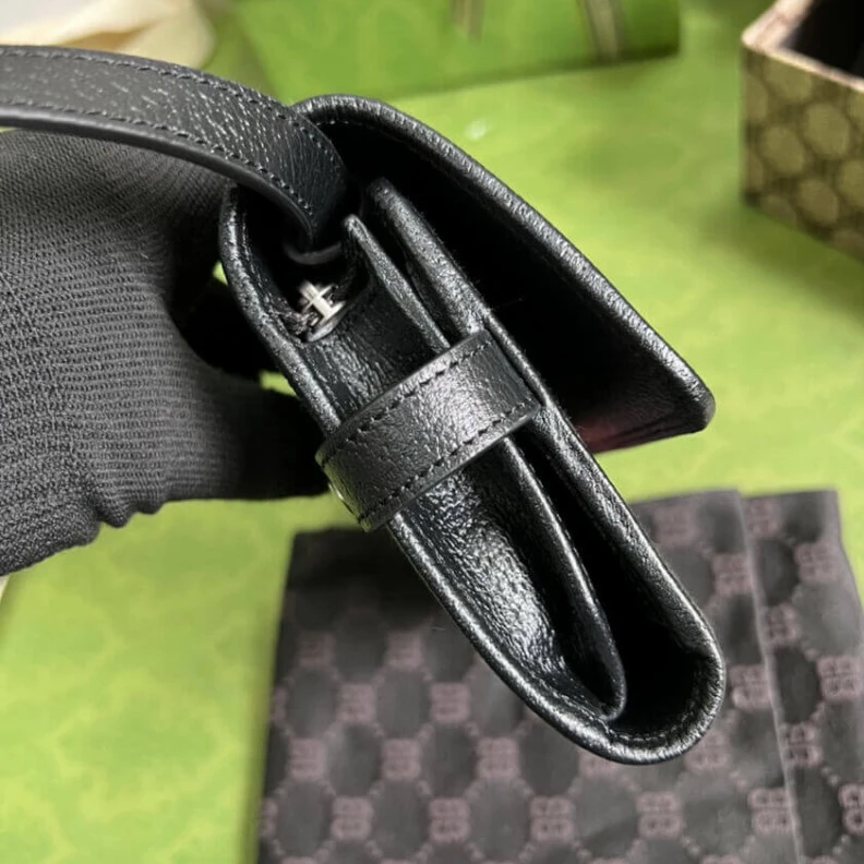 Louis vuitton locations 1 inner z Balenciaga x Gucci Hacker Mini Crossbody Bag Black