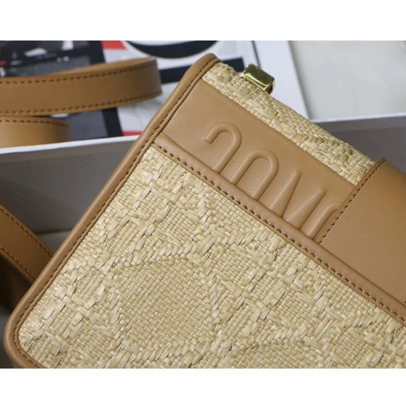 Louis vuitton locations The 30 Mon Christian Dior 30 Montaigne Bag in Natural Cannage Raffia