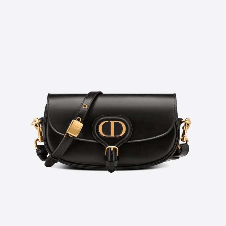 "30 MONTA Christian Dior Bobby East-West Bag M9327 in Black Box Calfskin