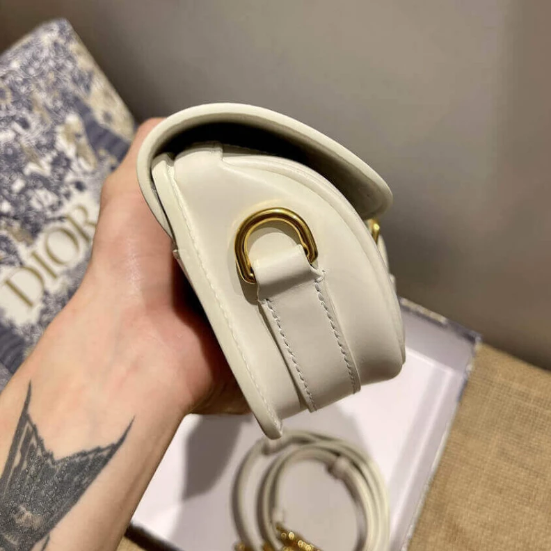 Louis vuitton locations Internal Christian Dior Bobby East-West Bag M9327 in White Box Calfskin