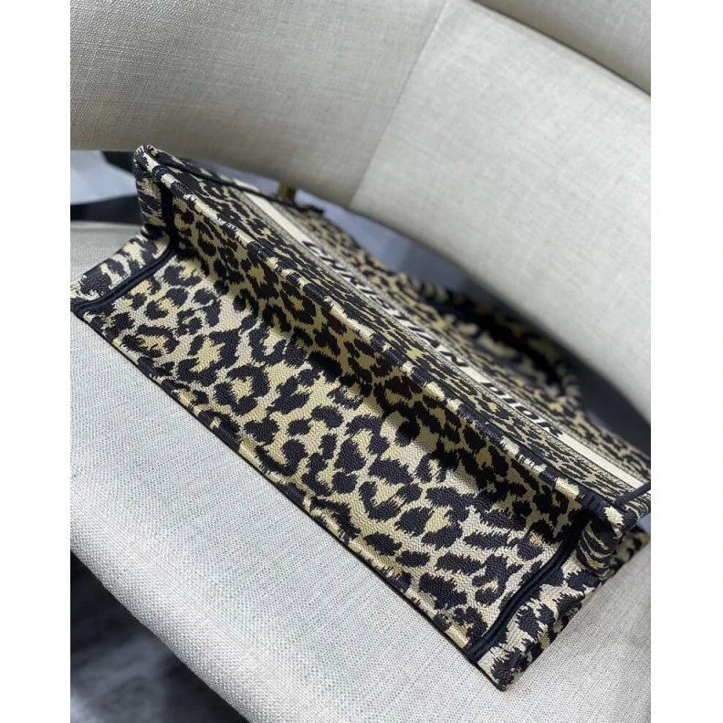 Lv belts replica Sacca pro Christian Dior Book Tote Ricamo Mizza Beige Multicolore
