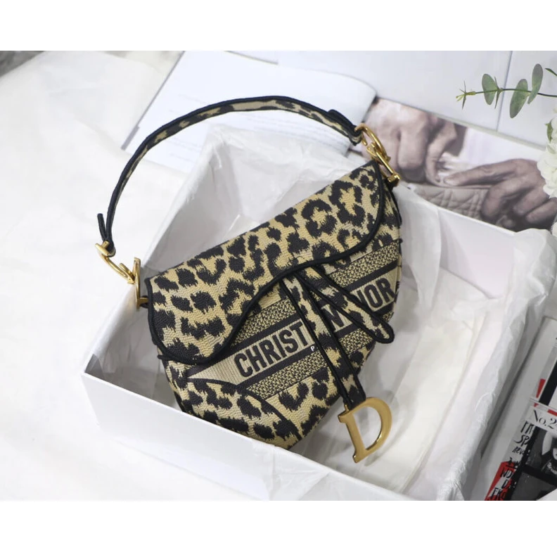 Replica ysl bags Maria Graz Christian Dior Borsa Saddle Ricamo Mizza beige multicolore