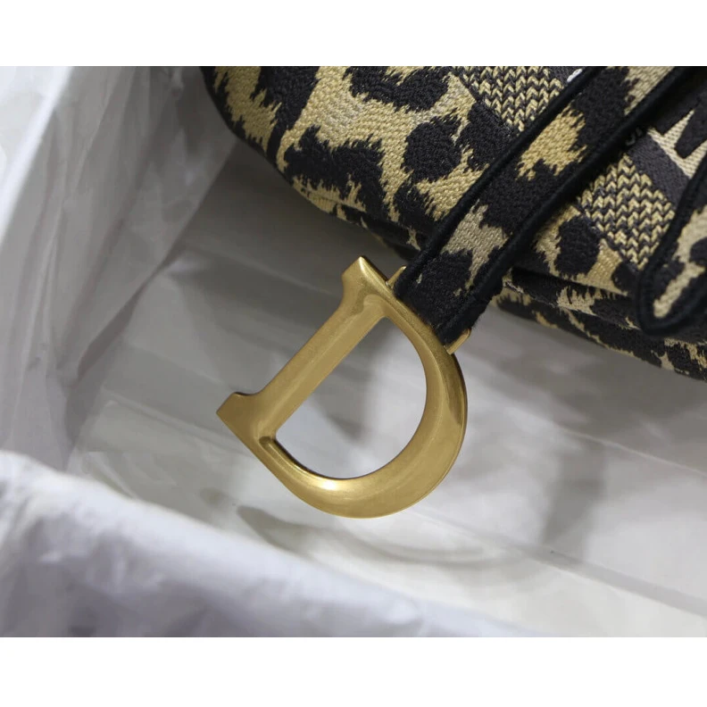 Replica ysl bags Maria Graz Christian Dior Borsa Saddle Ricamo Mizza beige multicolore