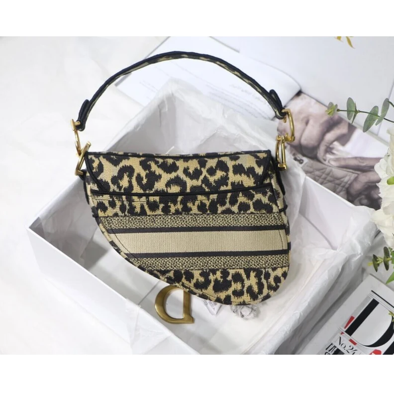 Replica ysl bags Maria Graz Christian Dior Borsa Saddle Ricamo Mizza beige multicolore