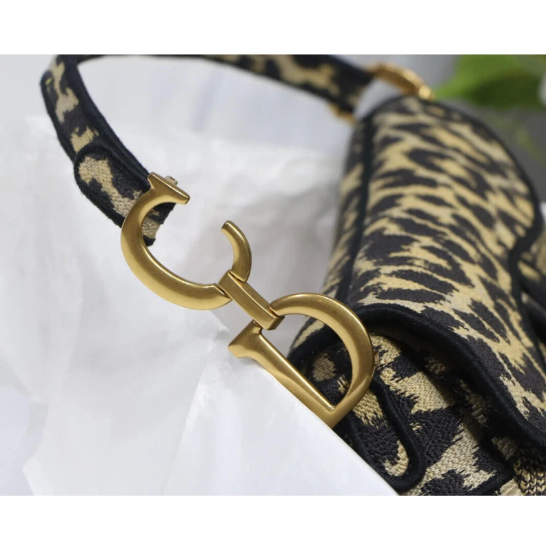Replica ysl bags Maria Graz Christian Dior Borsa Saddle Ricamo Mizza beige multicolore