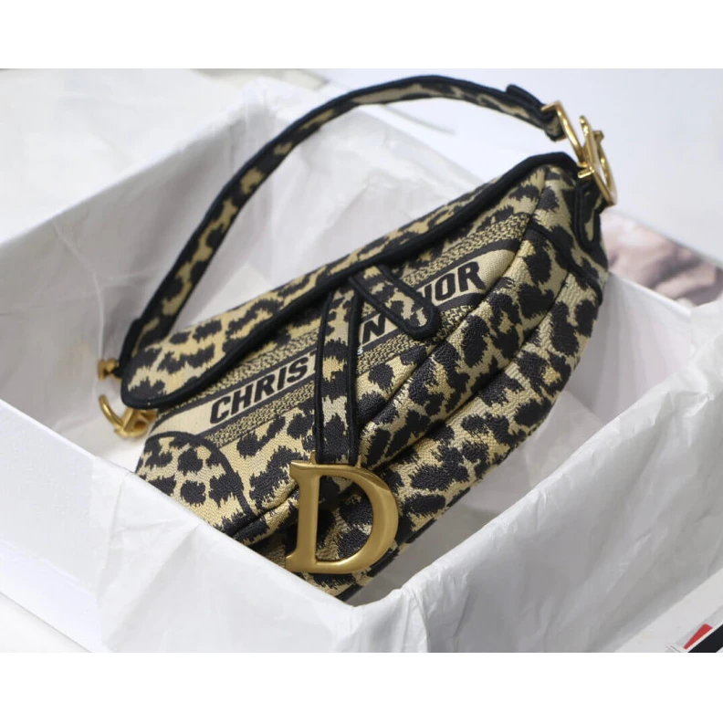 Replica ysl bags Maria Graz Christian Dior Borsa Saddle Ricamo Mizza beige multicolore