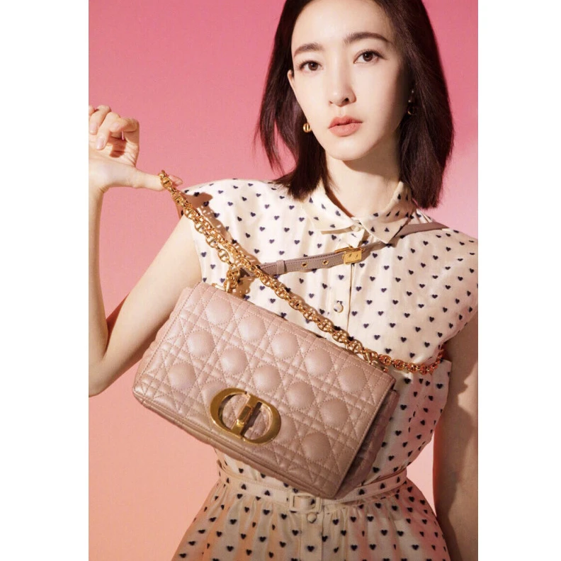 Replica valentino bags The bag m Christian Dior Medium Caro Bag Warm Taupe Supple Cannage Calfskin