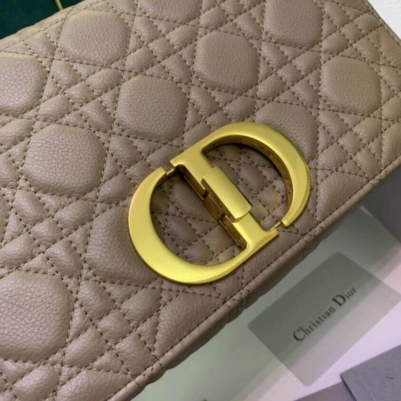 Replica valentino bags The bag m Christian Dior Medium Caro Bag Warm Taupe Supple Cannage Calfskin