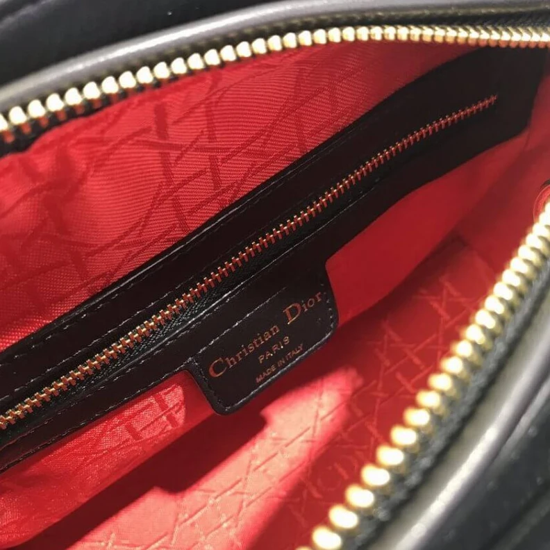 Replica valentino bags Thin, adj Christian Dior Medium Lady Dior Bag Black Cannage Lambskin