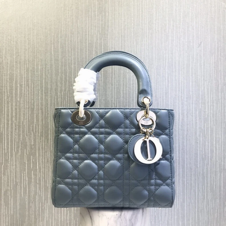 Louis vuitton locations The Lady D Christian Dior My Lady Dior Bag Blue Cannage Lambskin