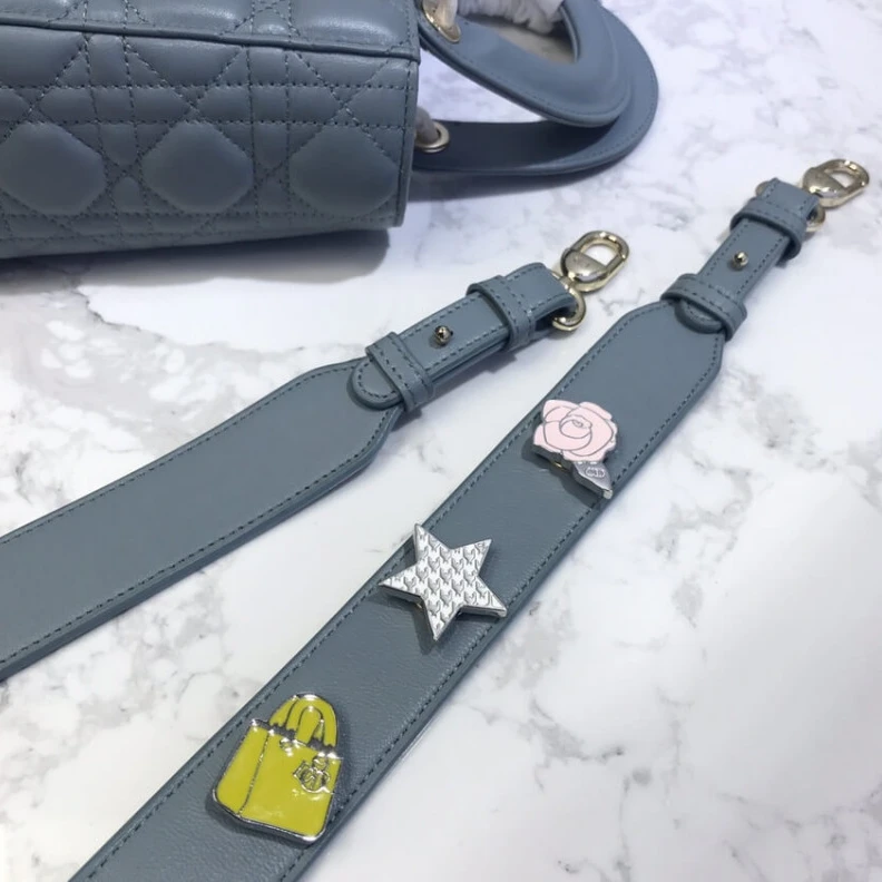 Louis vuitton locations The Lady D Christian Dior My Lady Dior Bag Blue Cannage Lambskin