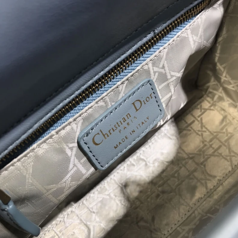 Louis vuitton locations The Lady D Christian Dior My Lady Dior Bag Blue Cannage Lambskin