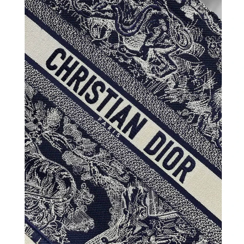 Replica bags 41.5 x 35 Dior Book Tote Blue Toile de Jouy Reverse Embroidery
