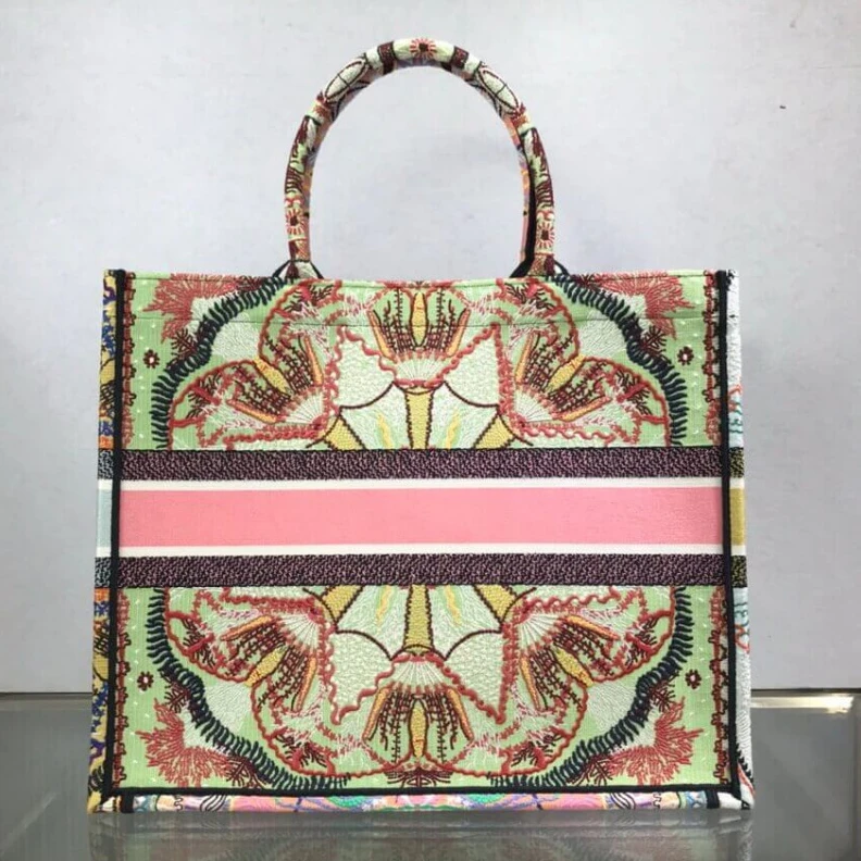 Replica bags 'Christia Dior Book Tote Multicolor In Lights Embroidery