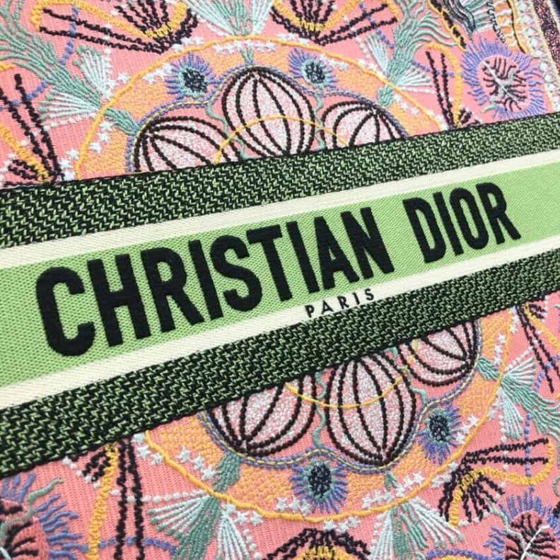 Replica bags 'Christia Dior Book Tote Multicolor In Lights Embroidery