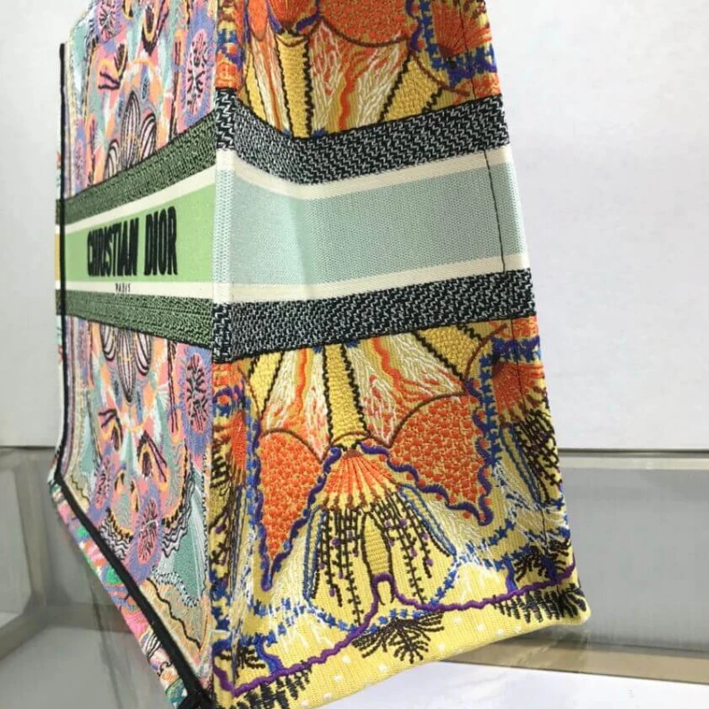 Replica bags 'Christia Dior Book Tote Multicolor In Lights Embroidery