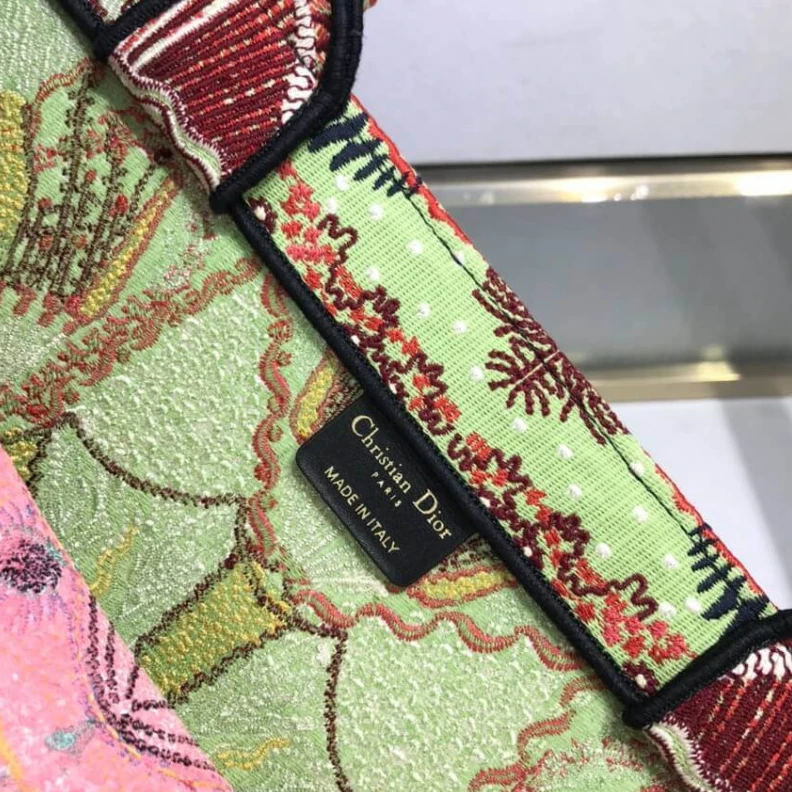 Replica bags 'Christia Dior Book Tote Multicolor In Lights Embroidery