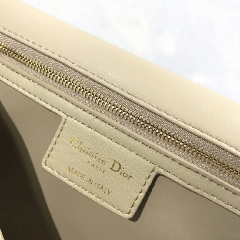 Replica valentino bags The new Di Dior Large Caro Bag Beige Supple Cannage Calfskin