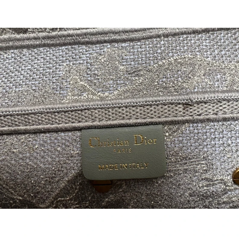 Replica bags lv Maria Graz Dior Saddle Bag Grey Toile de Jouy Embroidery