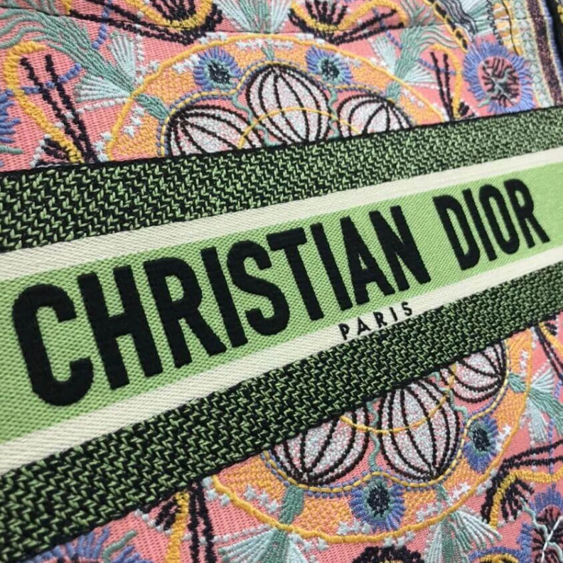 Replica valentino bags The Dior B Dior Small Book Tote Multicolor In Lights Embroidery