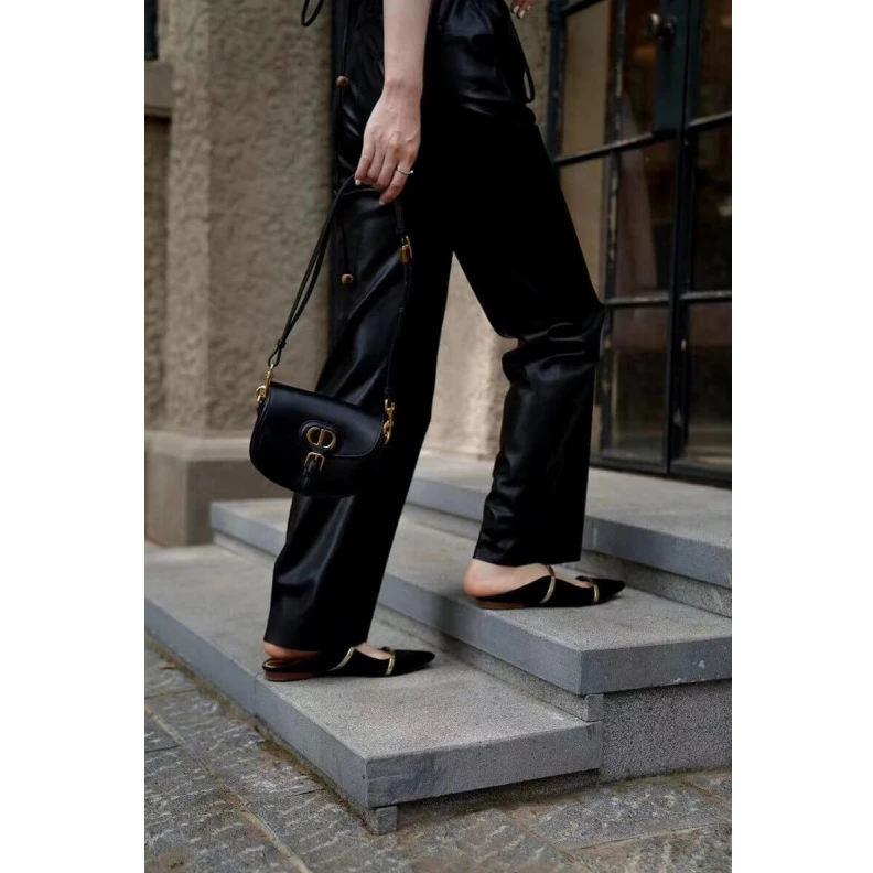 Replica valentino bags 'Christia Dior Small Dior Bobby Bag Black Box Calfskin