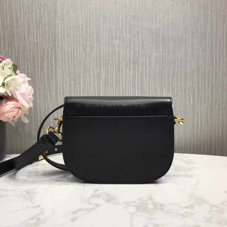 Replica valentino bags 'Christia Dior Small Dior Bobby Bag Black Box Calfskin