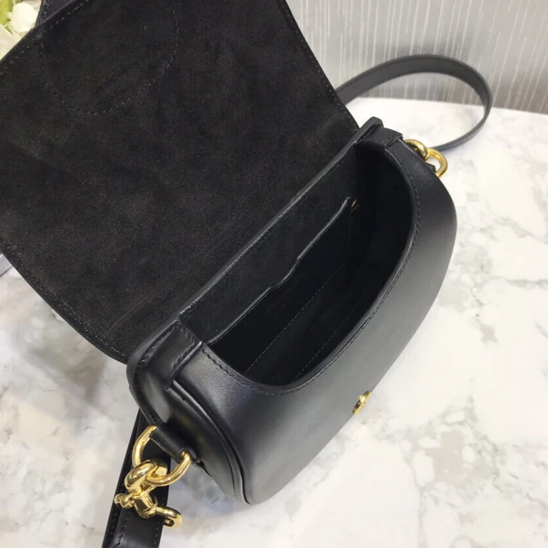 Replica valentino bags 'Christia Dior Small Dior Bobby Bag Black Box Calfskin