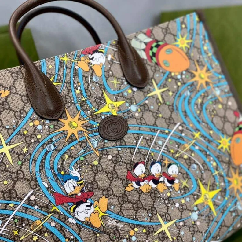 Kitlife ru Interior Disney x Gucci Donald Duck Tote Bag