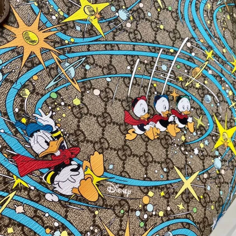 Kitlife ru Interior Disney x Gucci Donald Duck Tote Bag
