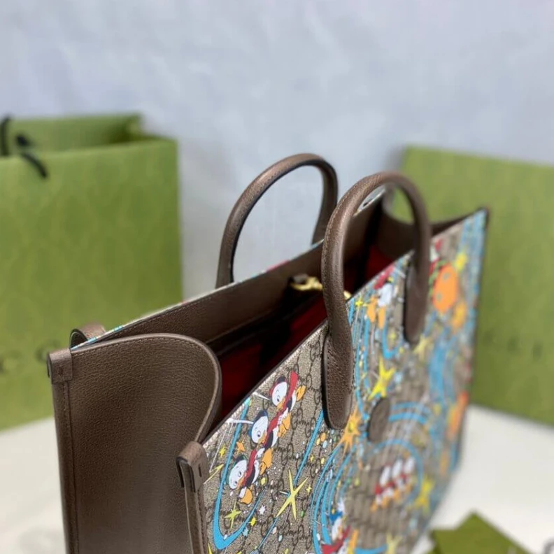 Kitlife ru Interior Disney x Gucci Donald Duck Tote Bag