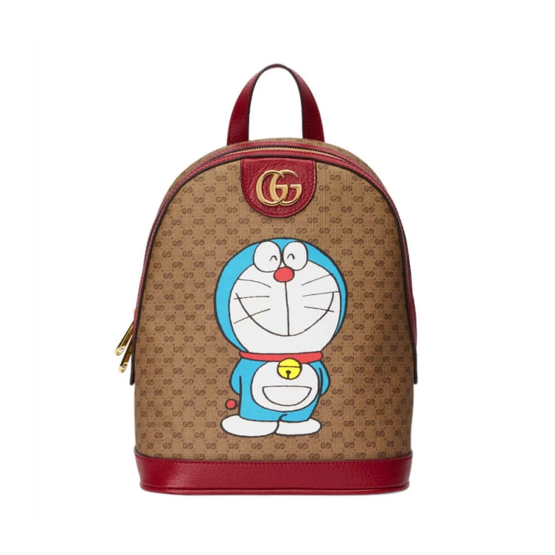 Cherry re Doraemon x Gucci Backpack