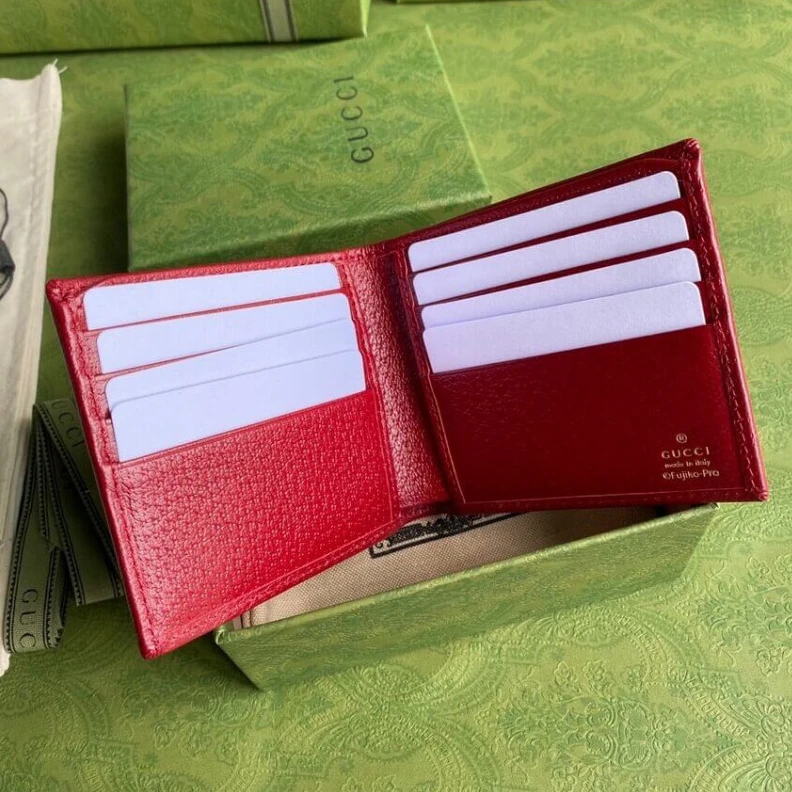 Replica bag Inserts c Doraemon x Gucci Bifold Wallet
