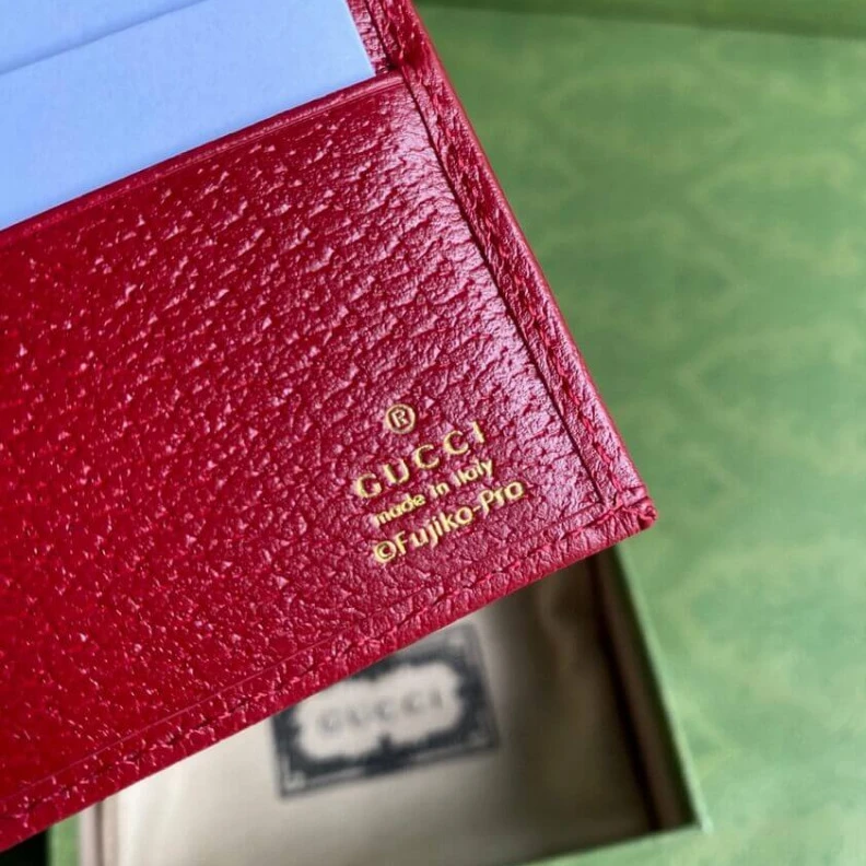 Replica bag Inserts c Doraemon x Gucci Bifold Wallet