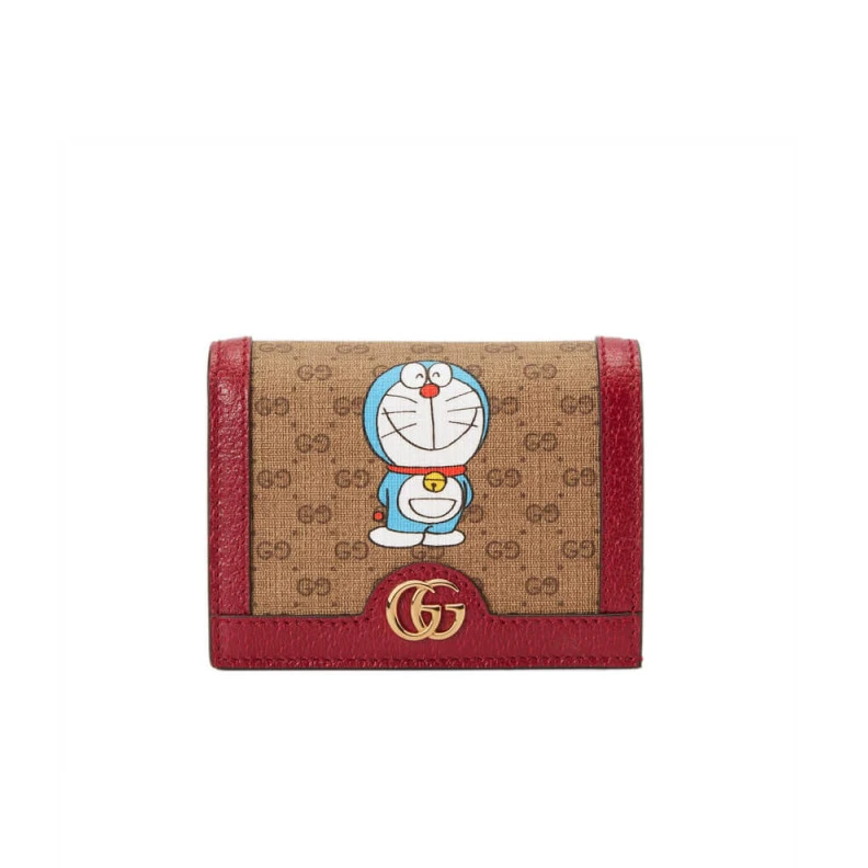 Closed: 4 Doraemon x Gucci Card Case