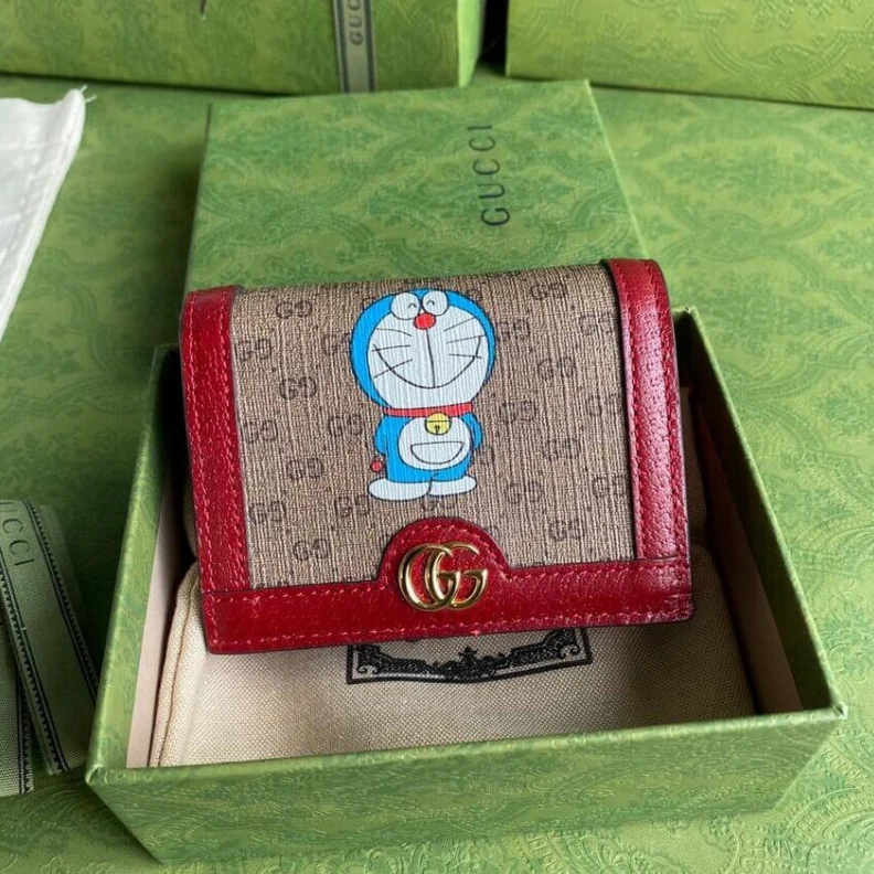 Lv belts replica Closed: 4 Doraemon x Gucci Card Case