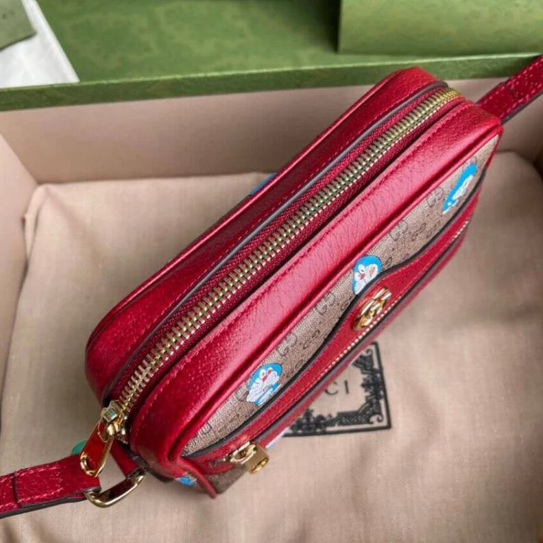 Replica bags 17.5 x 12 Doraemon x Gucci Mini Bag