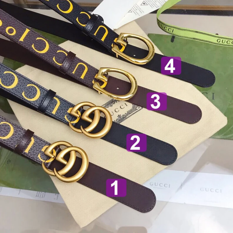Double G Gucci 100 GG Marmont 30mm Belt